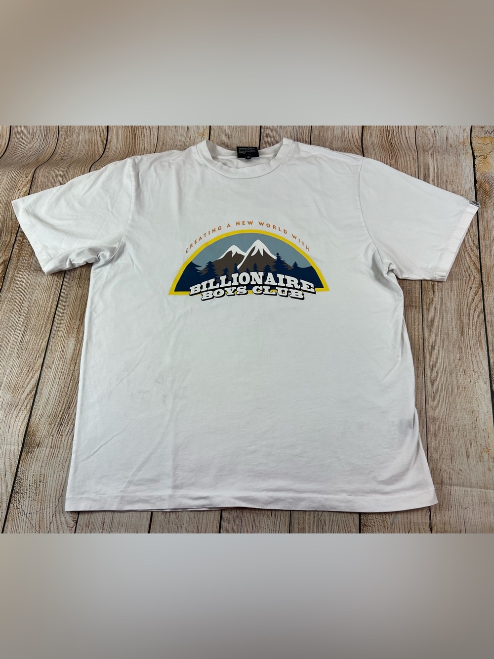 Billionaire Boys Club National Parks White T Shirt Size XL